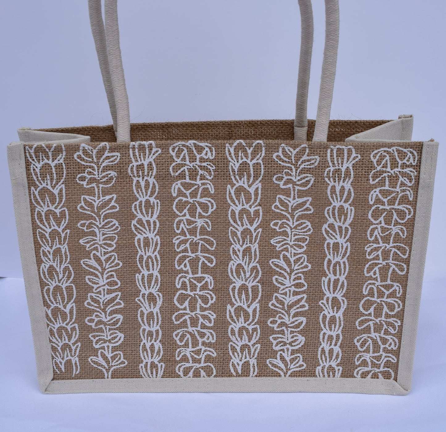 Lei Jute Tote Medium