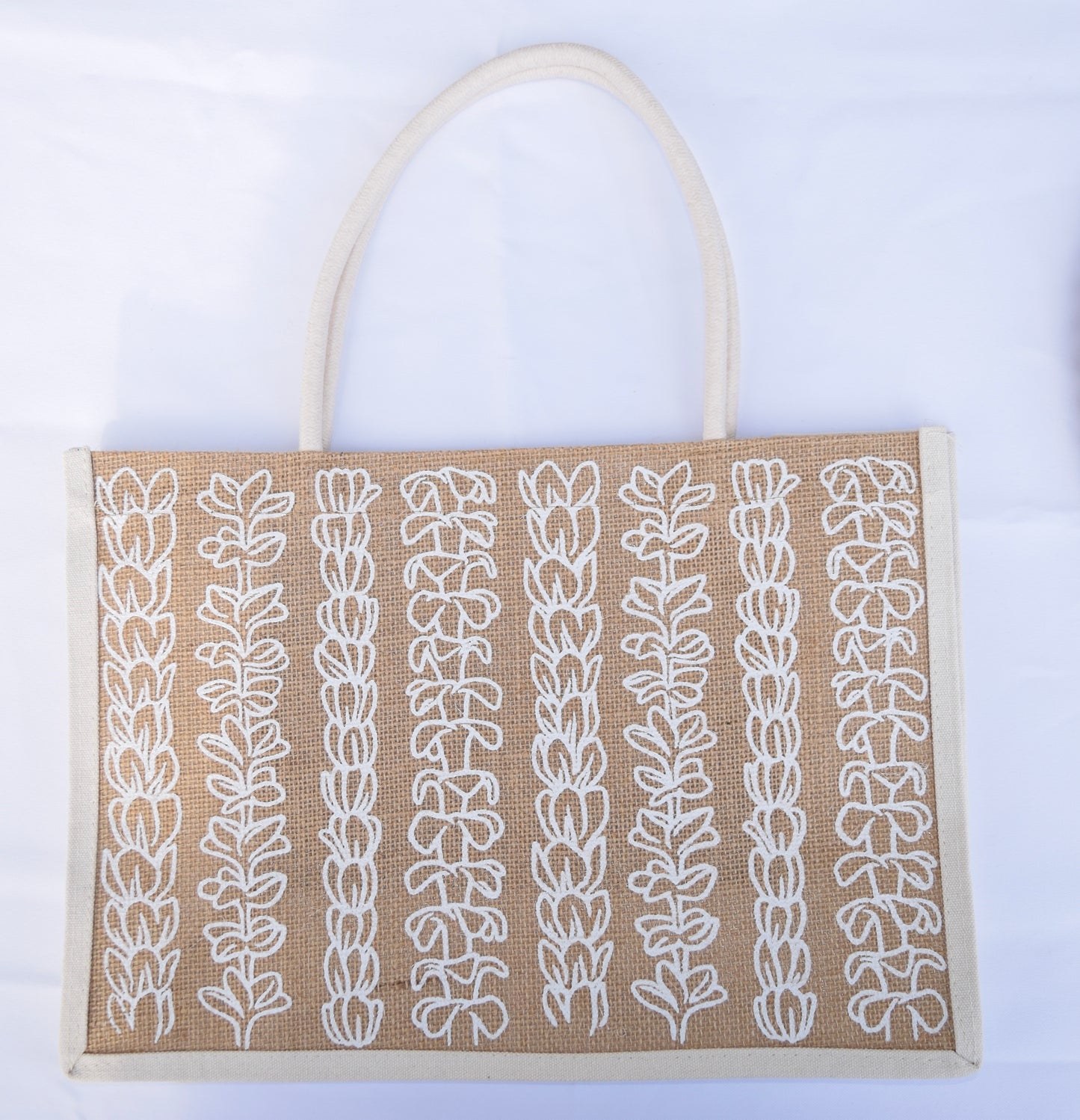 Lei Jute Tote Large
