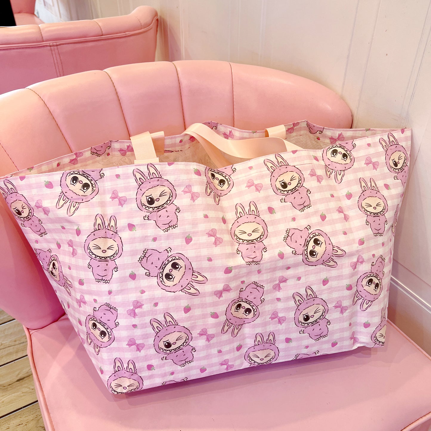 XXL Pink Bows Tote