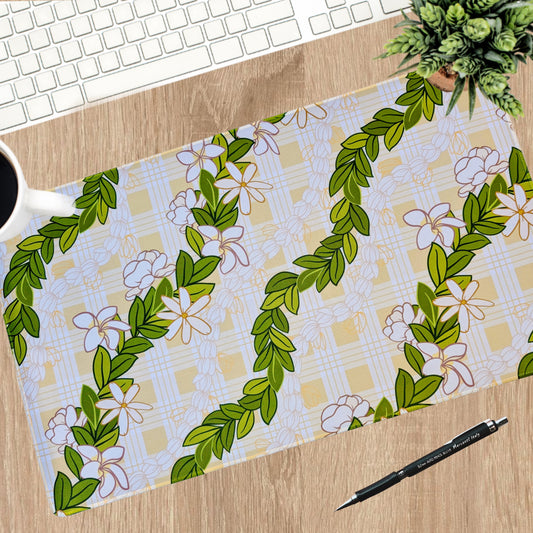 DESKPAD- Palaka Maile Gardenia Tiare