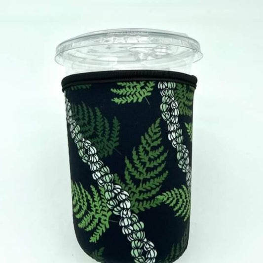 Small Cup Cozy Sleeve (Tall & Grande) Fern & Pikake