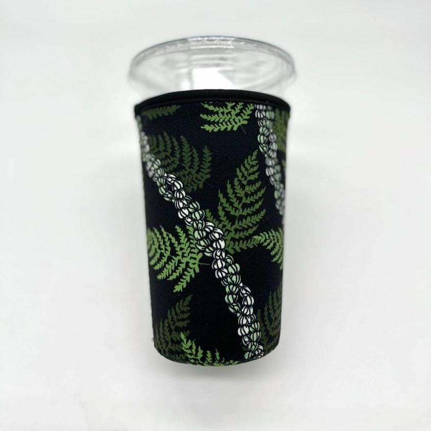 Medium Cup Cozy Sleeve (Venti) Fern & Pikake