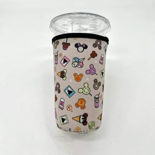 Medium Cup Cozy Sleeve (Venti) Theme Park and Icee