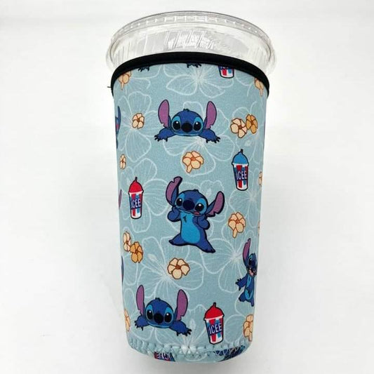 Large Cup Cozy Sleeve (Trenta) Blue