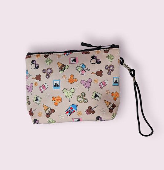 Water Resistant Wristlet - Theme Park & Icee