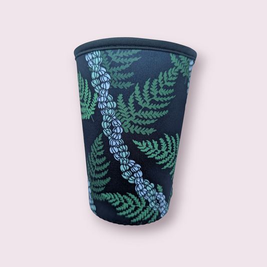 Medium Cup Cozy Sleeve (Venti) Fern & Pikake