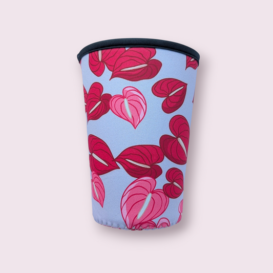Medium Cup Cozy Sleeve (Venti) Anthurium