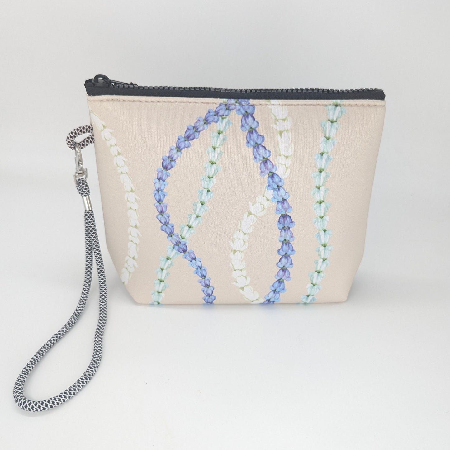 Water Resistant Wristlet - Crown Flower and Pikake