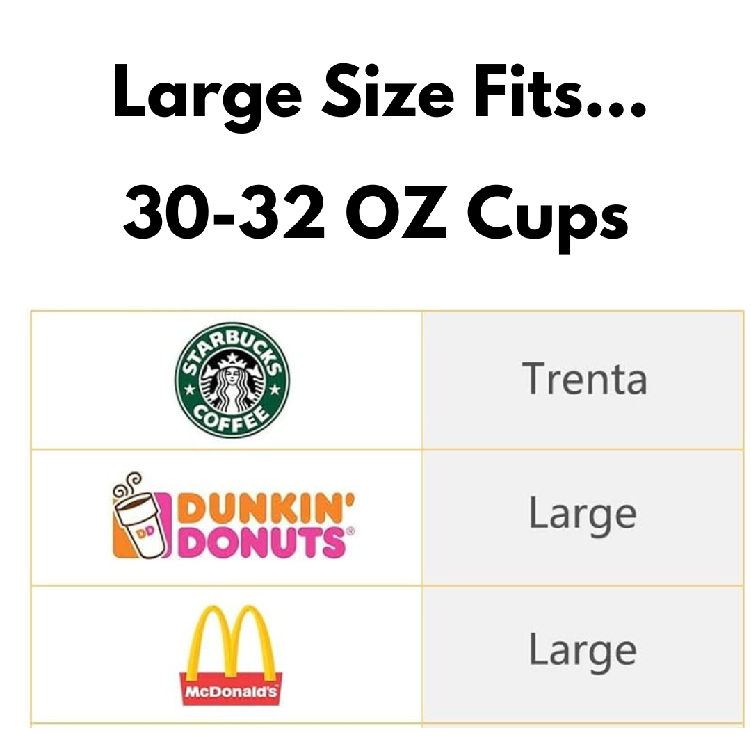 Large Cup Cozy Sleeve (Trenta) Mixed Lei